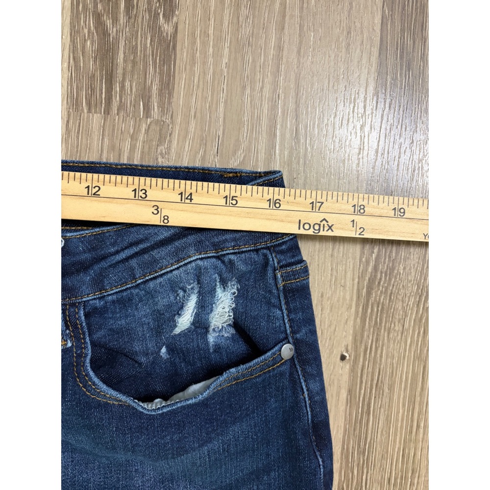 Judy Blue Slim Bootcut Jeans Sz 18W (32x32) Medium Wash Side Slit JB88290-L - Picture 10 of 12